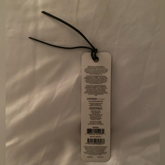 THE HOBBIT Bilbo Baggins Lord of the Rings Bookmark NWT - Picture 3 of 4